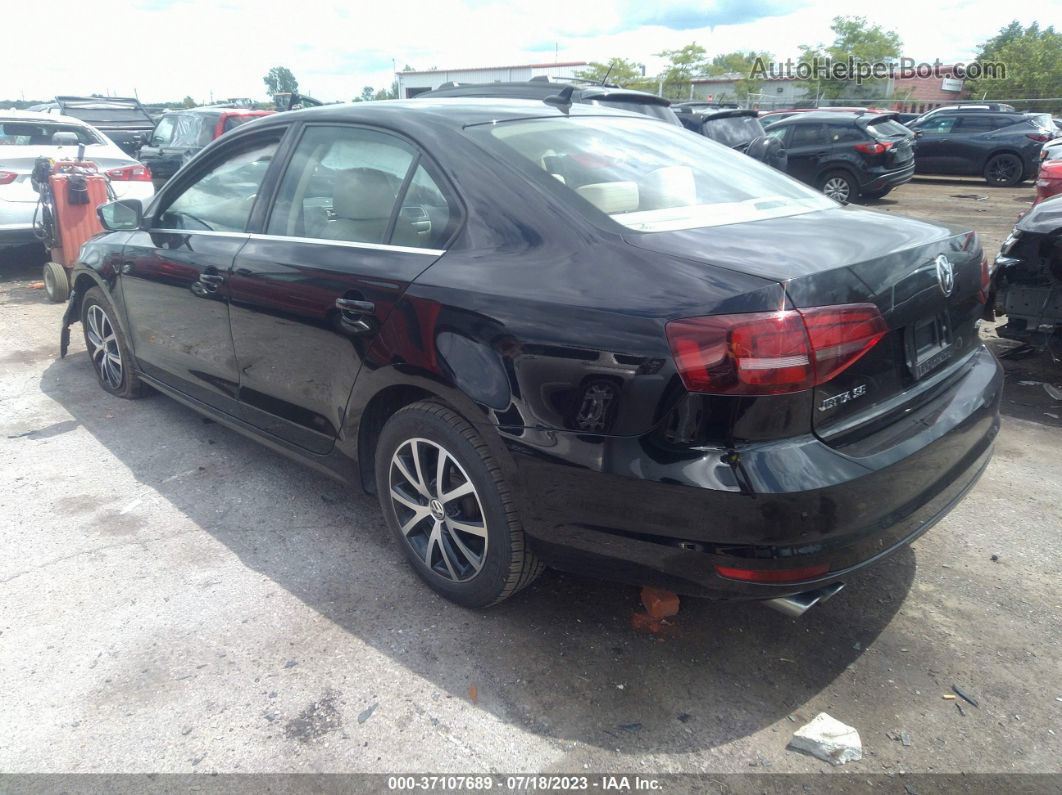 2017 Volkswagen Jetta 1.4t Se Black vin: 3VWDB7AJ7HM390919