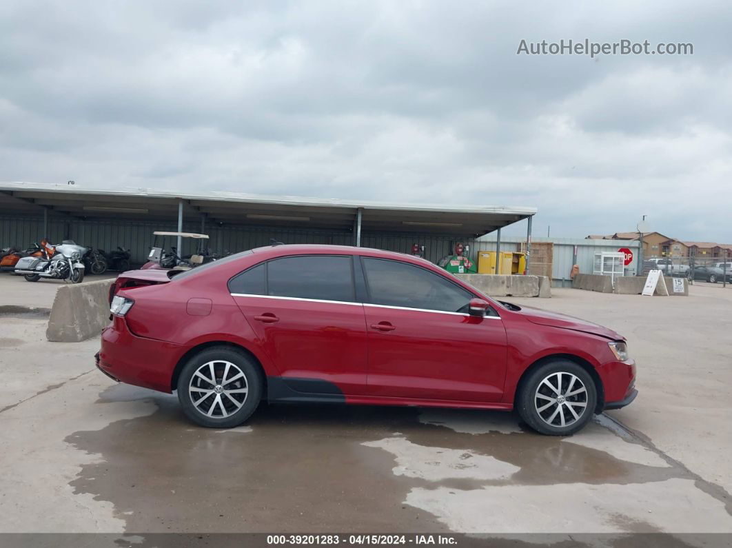 2017 Volkswagen Jetta 1.4t Se Burgundy vin: 3VWDB7AJ8HM275780