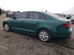 2017 Volkswagen Jetta Se Green vin: 3VWDB7AJ8HM282616