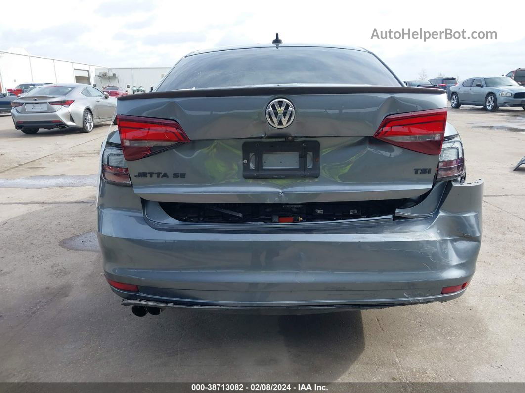 2017 Volkswagen Jetta 1.4t Se Gray vin: 3VWDB7AJ8HM297276