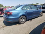 2017 Volkswagen Jetta Se Blue vin: 3VWDB7AJ8HM387561