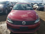 2017 Volkswagen Jetta Se Red vin: 3VWDB7AJ8HM409221