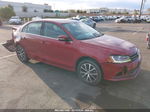 2018 Volkswagen Jetta 1.4t Se/1.4t Wolfsburg Edition Red vin: 3VWDB7AJ8JM261528