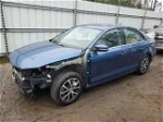 2018 Volkswagen Jetta Se Синий vin: 3VWDB7AJ8JM262775