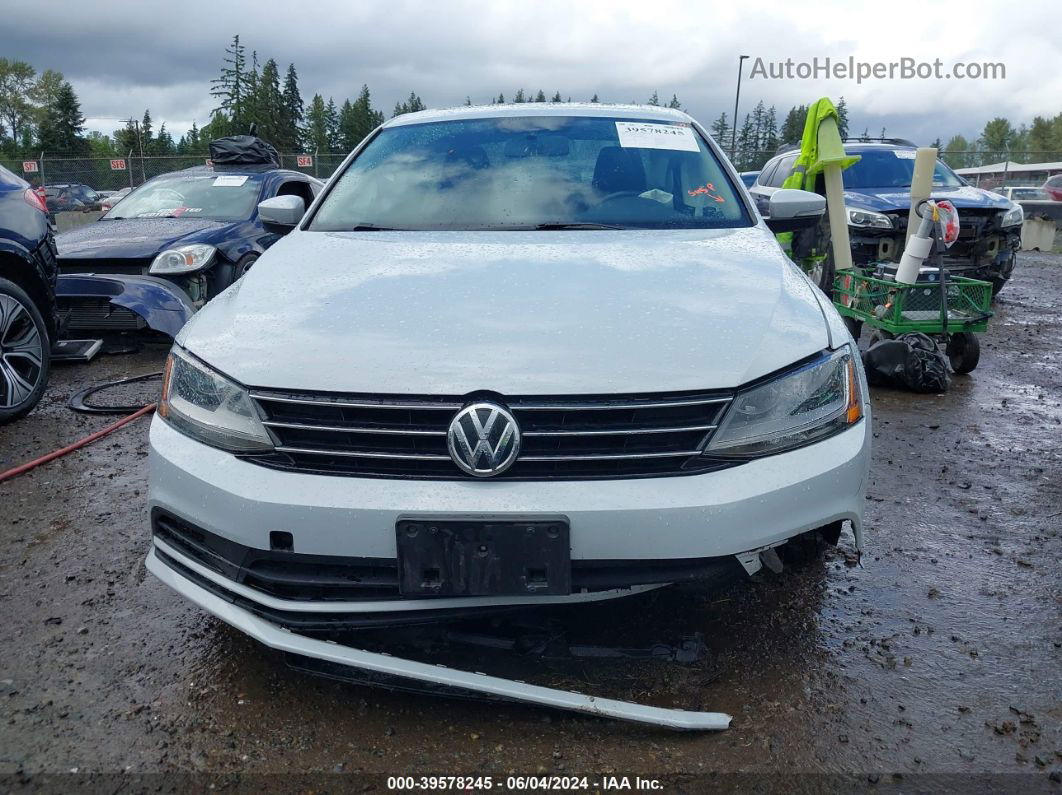 2017 Volkswagen Jetta 1.4t Se Белый vin: 3VWDB7AJ9HM246871