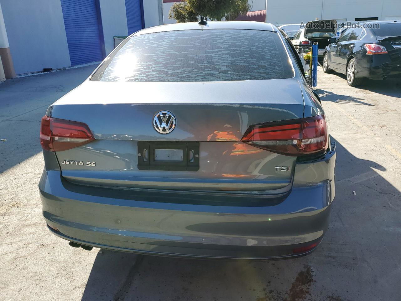 2017 Volkswagen Jetta Se Gray vin: 3VWDB7AJ9HM263119