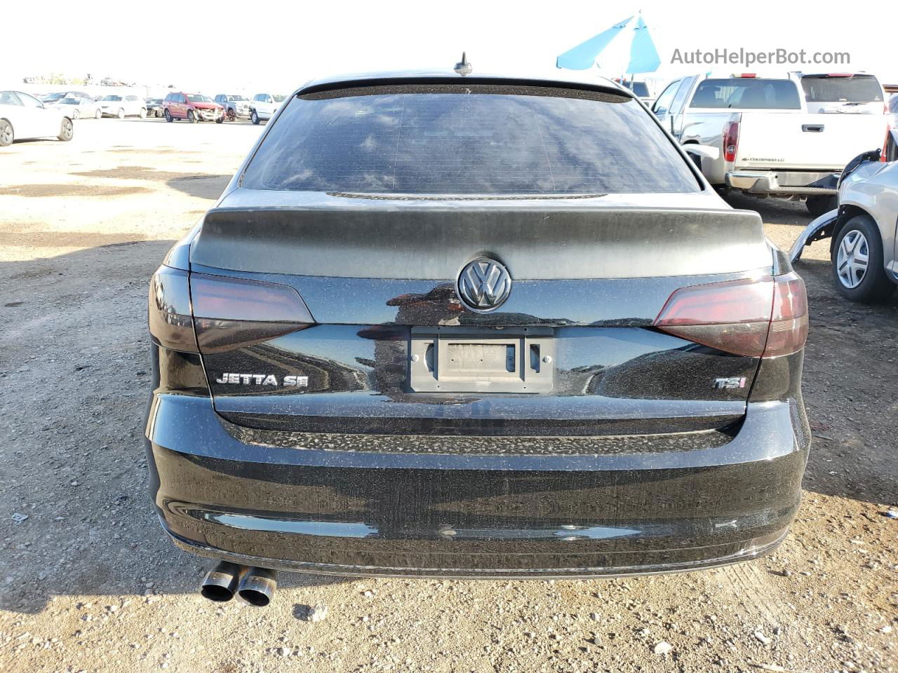 2017 Volkswagen Jetta Se Черный vin: 3VWDB7AJ9HM318345