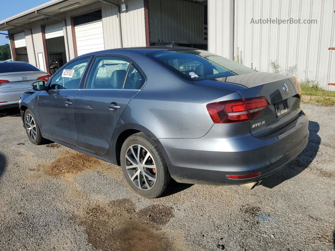 2018 Volkswagen Jetta Se Charcoal vin: 3VWDB7AJ9JM204450