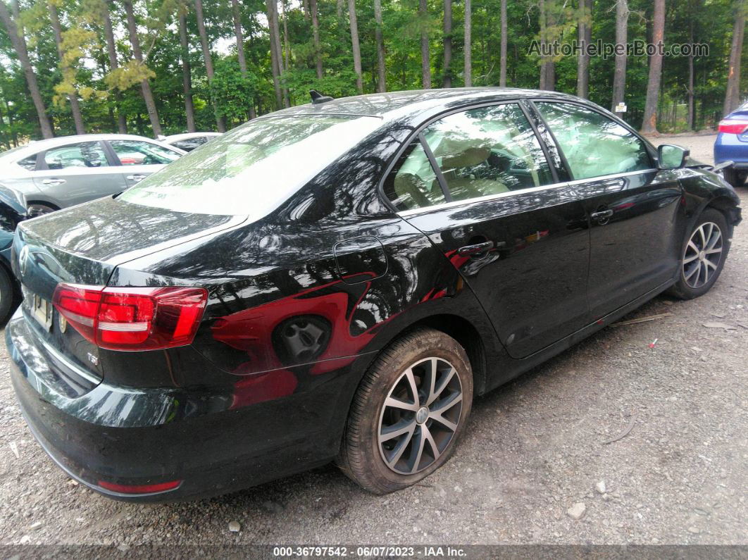 2018 Volkswagen Jetta 1.4t Black vin: 3VWDB7AJ9JM223063