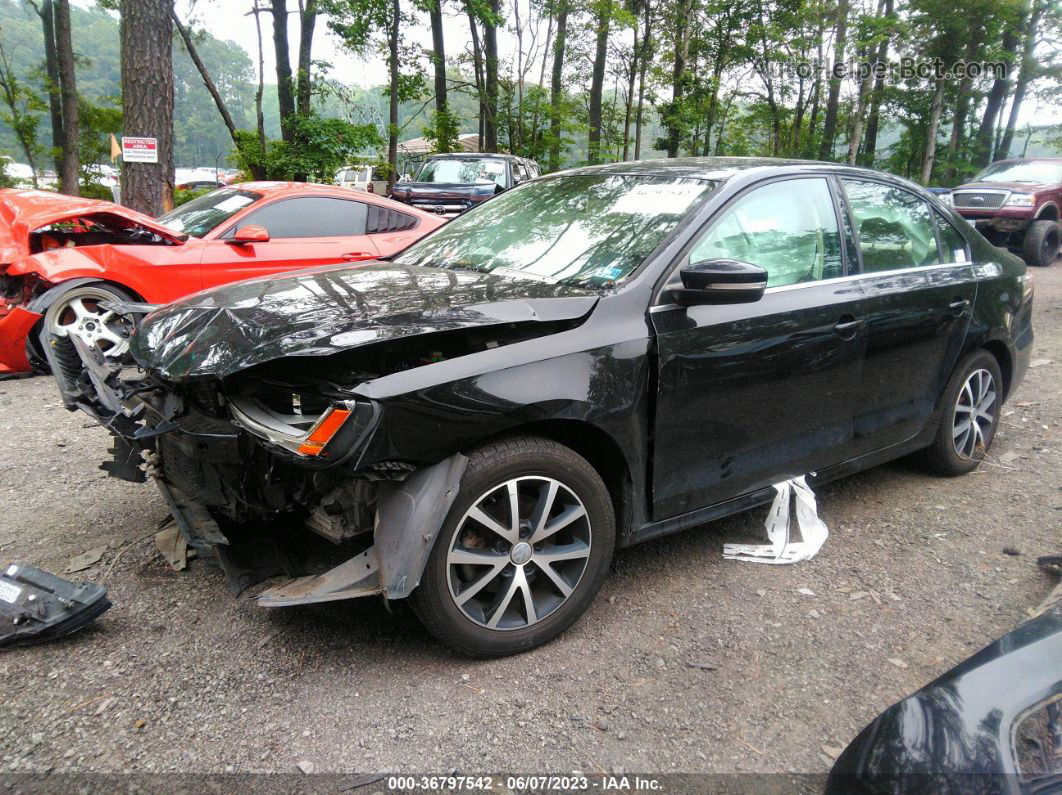 2018 Volkswagen Jetta 1.4t Black vin: 3VWDB7AJ9JM223063