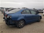 2018 Volkswagen Jetta Se Синий vin: 3VWDB7AJ9JM250120