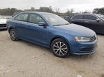 2018 Volkswagen Jetta Se Синий vin: 3VWDB7AJ9JM250120