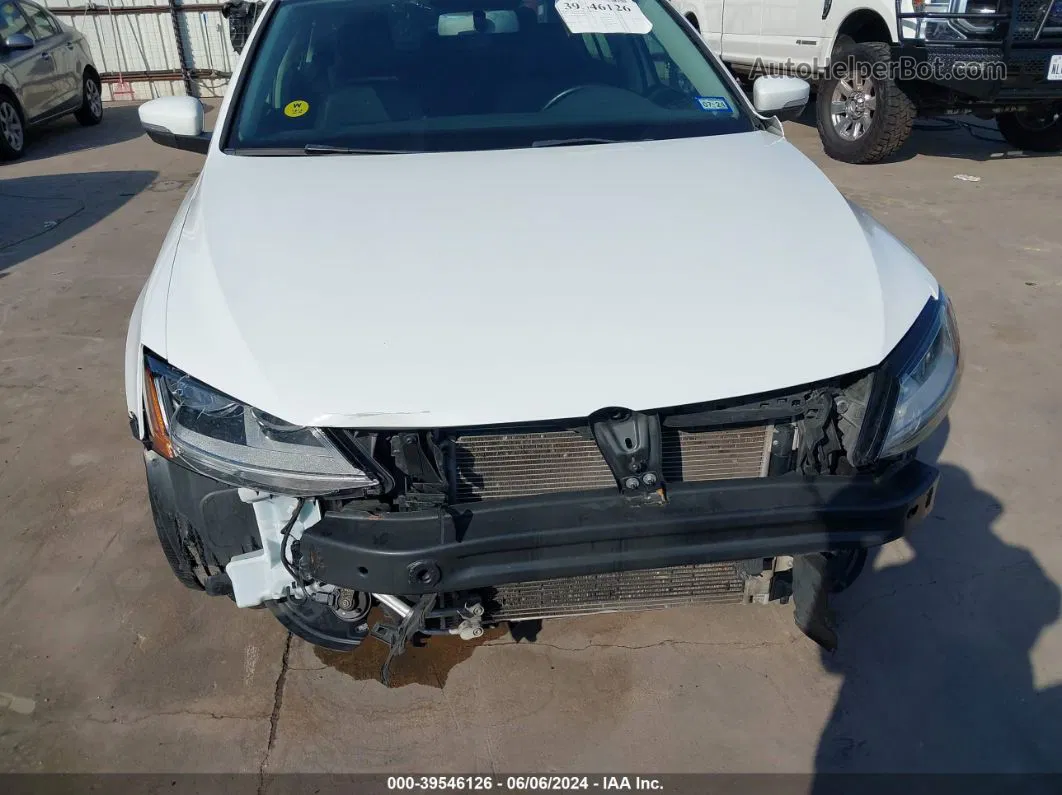 2017 Volkswagen Jetta 1.4t Se White vin: 3VWDB7AJXHM308973