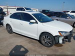 2017 Volkswagen Jetta 1.4t Se White vin: 3VWDB7AJXHM308973