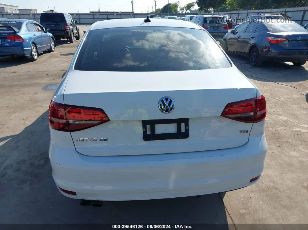 2017 Volkswagen Jetta 1.4t Se Белый vin: 3VWDB7AJXHM308973