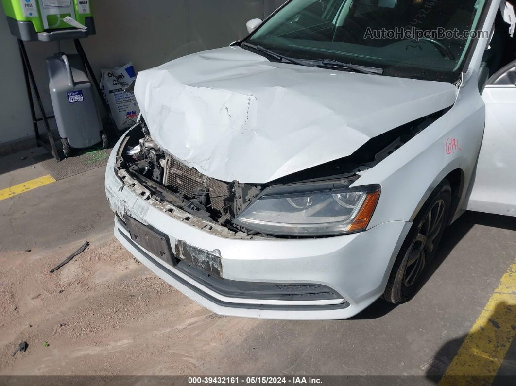 2017 Volkswagen Jetta 1.4t Se White vin: 3VWDB7AJXHM317141