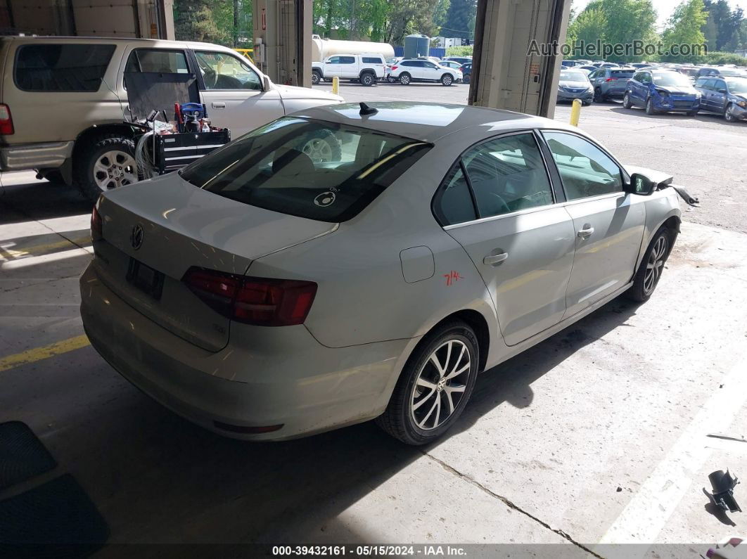 2017 Volkswagen Jetta 1.4t Se White vin: 3VWDB7AJXHM317141