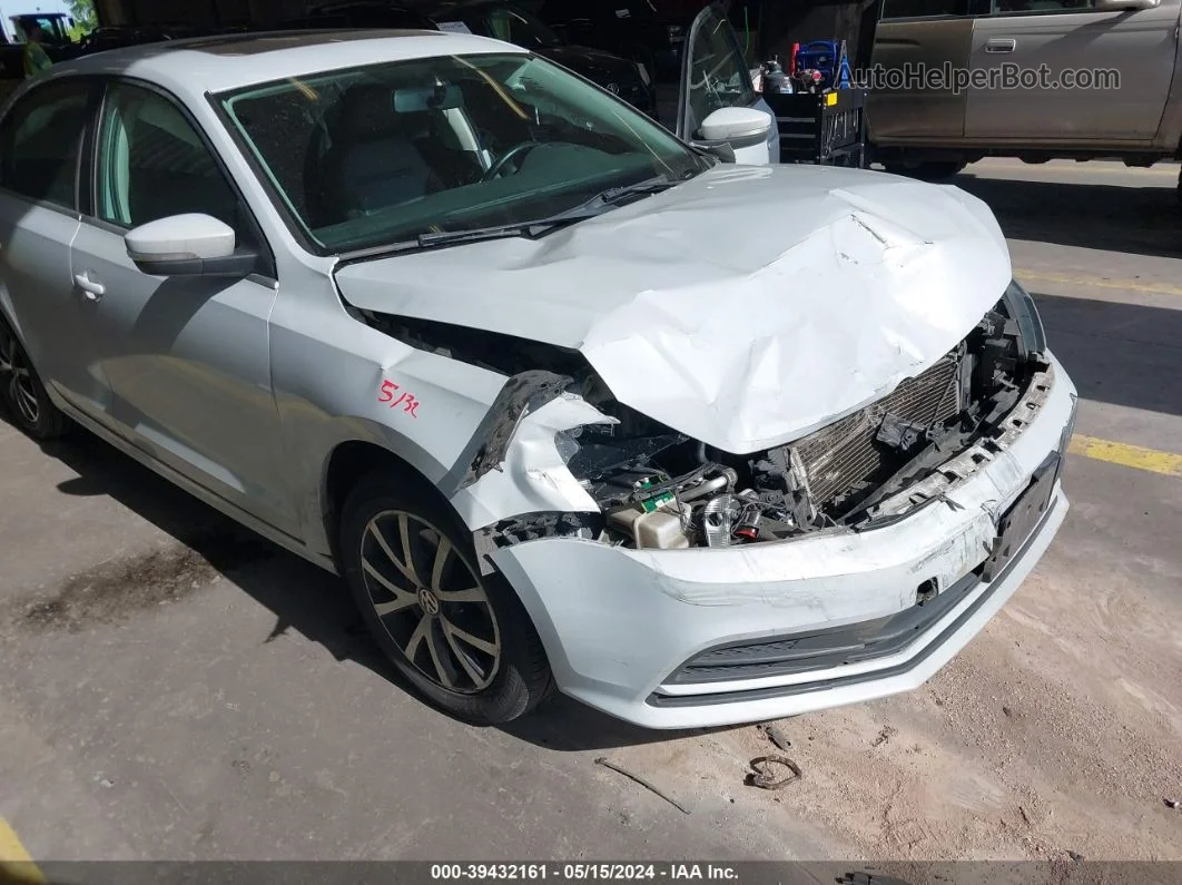 2017 Volkswagen Jetta 1.4t Se White vin: 3VWDB7AJXHM317141