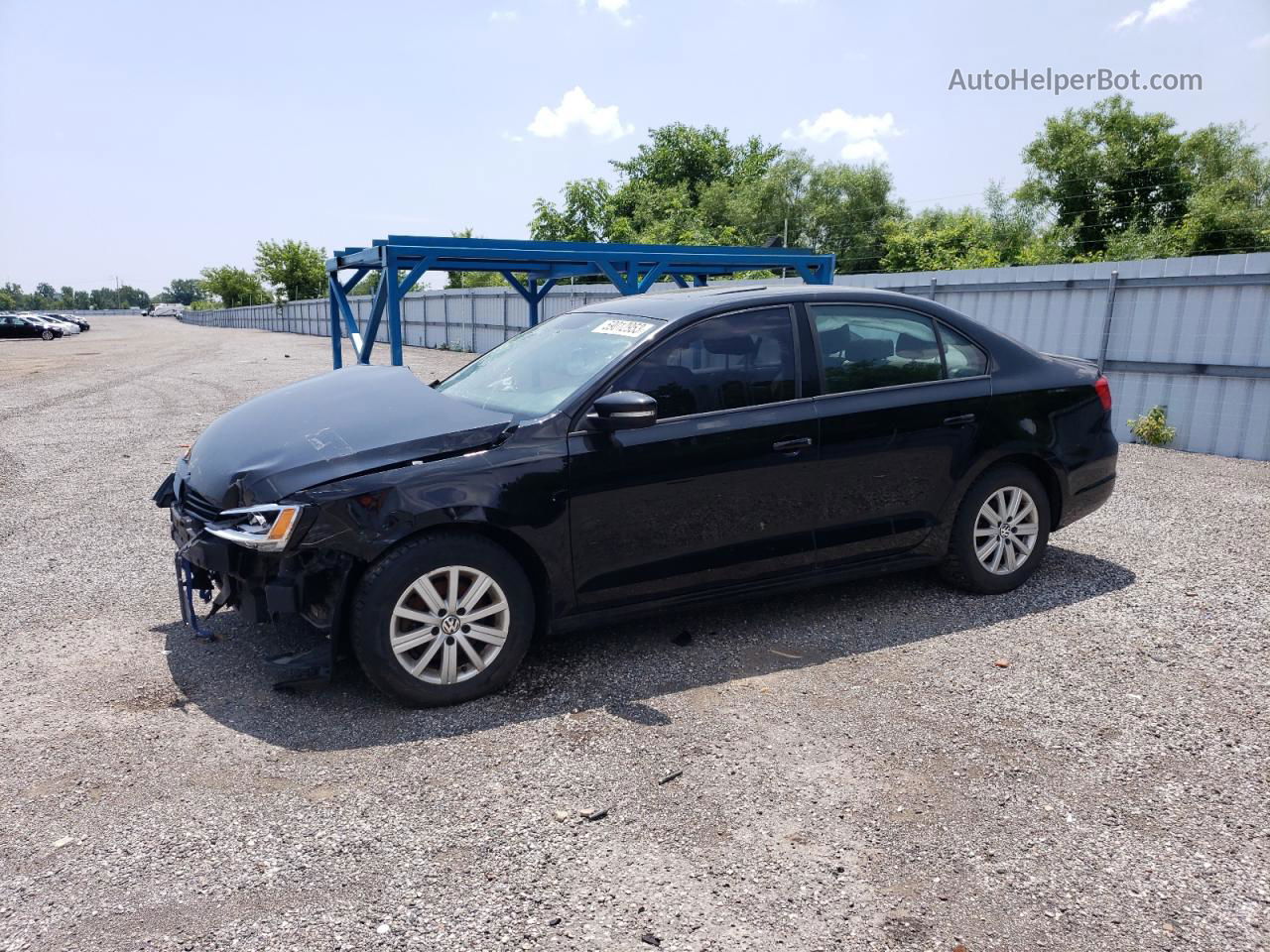 2013 Volkswagen Jetta Se Black vin: 3VWDK7AJ0DM453112