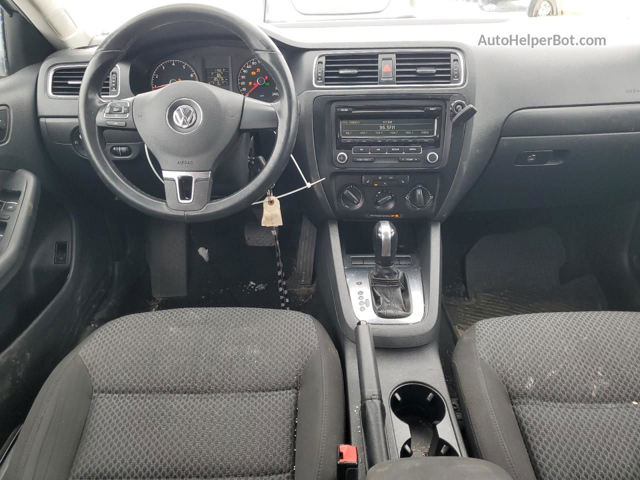 2012 Volkswagen Jetta  Белый vin: 3VWDK7AJ1CM387460