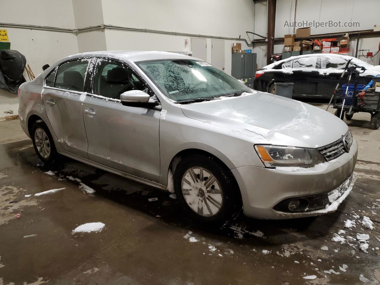 2011 Volkswagen Jetta  Silver vin: 3VWDK7AJ7BM311210