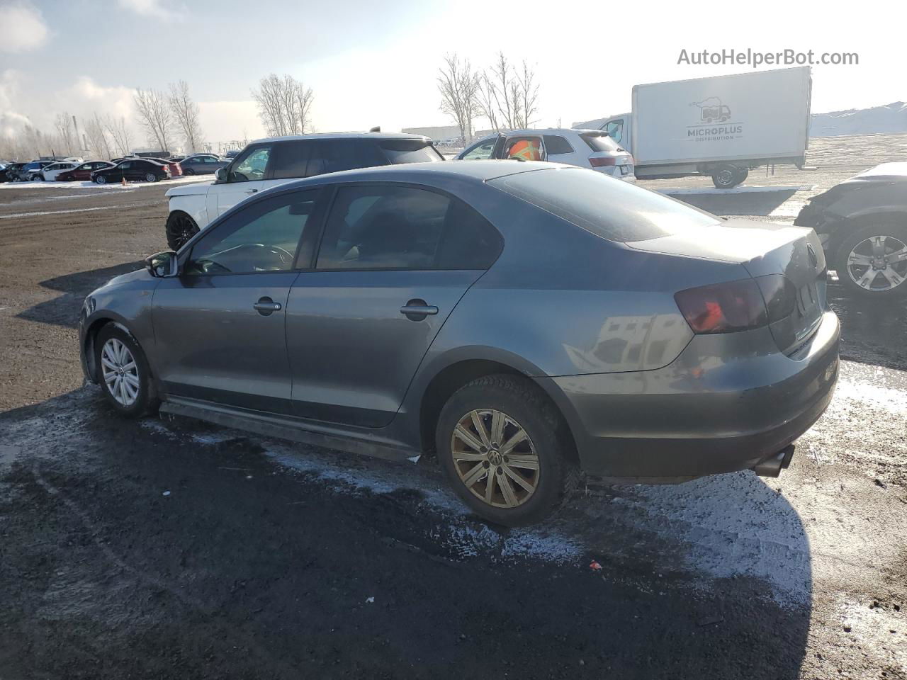 2012 Volkswagen Jetta  Charcoal vin: 3VWDK7AJ7CM381288