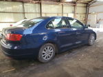 2013 Volkswagen Jetta Se Blue vin: 3VWDK7AJ8DM393371