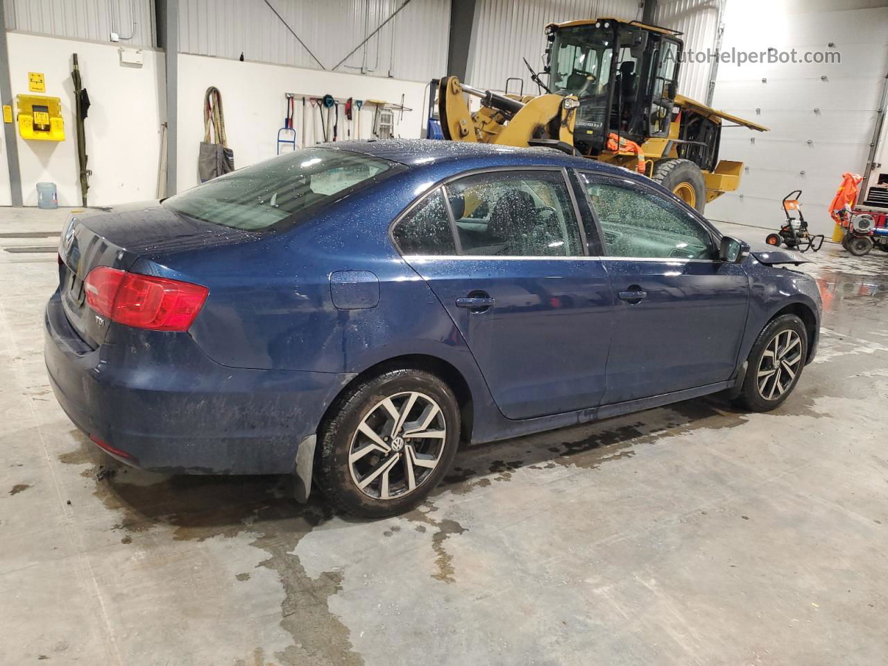 2013 Volkswagen Jetta Tdi Blue vin: 3VWDL7AJ1DM351086