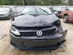 2012 Volkswagen Jetta Se Black vin: 3VWDP7AJ0CM302884