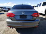 2012 Volkswagen Jetta Se Gray vin: 3VWDP7AJ0CM318728