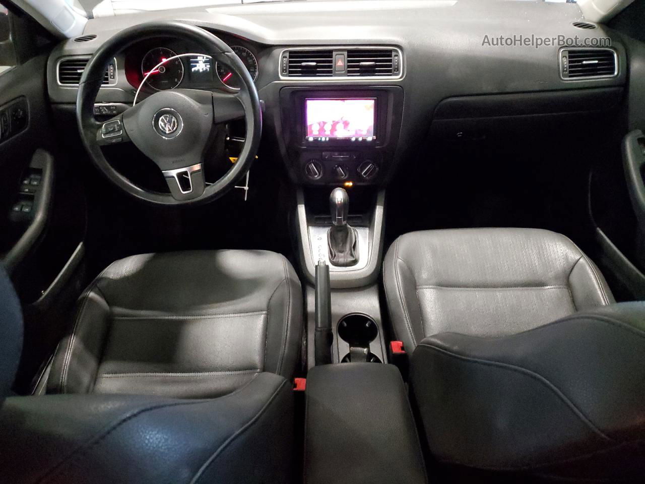 2012 Volkswagen Jetta Se Черный vin: 3VWDP7AJ0CM326781