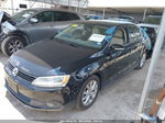 2012 Volkswagen Jetta 2.5l Se Black vin: 3VWDP7AJ0CM362079