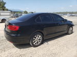 2012 Volkswagen Jetta Se Black vin: 3VWDP7AJ0CM451652