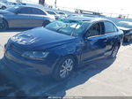 2012 Volkswagen Jetta 2.5l Se Blue vin: 3VWDP7AJ0CM464479