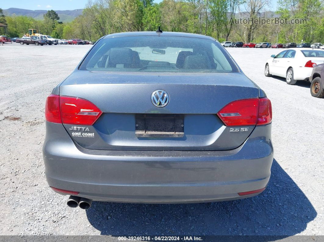 2013 Volkswagen Jetta 2.5l Se Gray vin: 3VWDP7AJ0DM253218