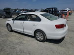 2013 Volkswagen Jetta Se White vin: 3VWDP7AJ0DM386383