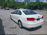 2013 Volkswagen Jetta 2.5l Se White vin: 3VWDP7AJ0DM409340