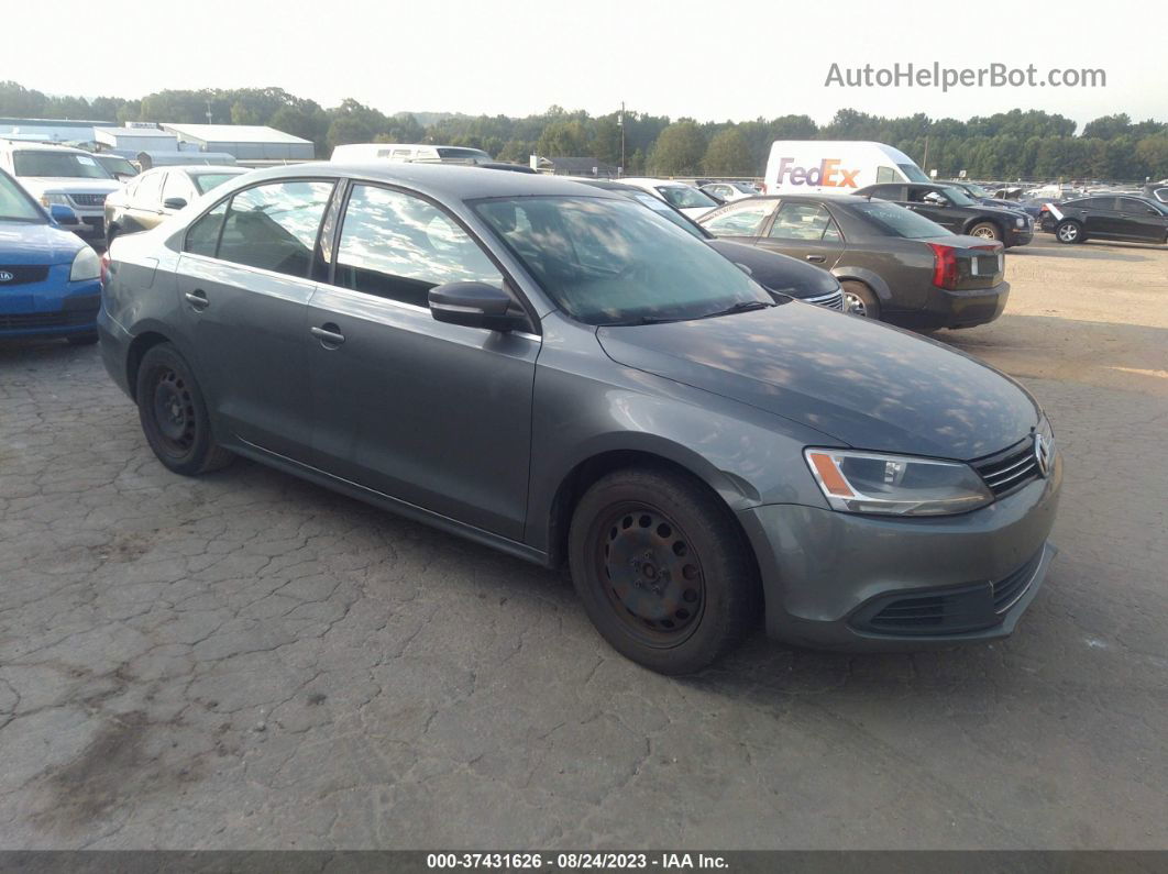 2013 Volkswagen Jetta Sedan Se Gray vin: 3VWDP7AJ0DM414683