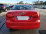 2013 Volkswagen Jetta Se Red vin: 3VWDP7AJ0DM417275