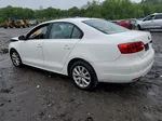 2013 Volkswagen Jetta Se White vin: 3VWDP7AJ0DM428423