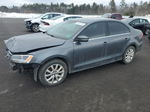 2013 Volkswagen Jetta Se Gray vin: 3VWDP7AJ0DM437560