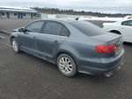 2013 Volkswagen Jetta Se Gray vin: 3VWDP7AJ0DM437560