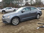 2013 Volkswagen Jetta Se Gray vin: 3VWDP7AJ0DM440023