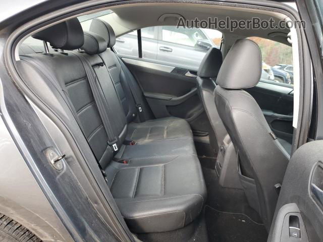 2013 Volkswagen Jetta Se Gray vin: 3VWDP7AJ0DM440023