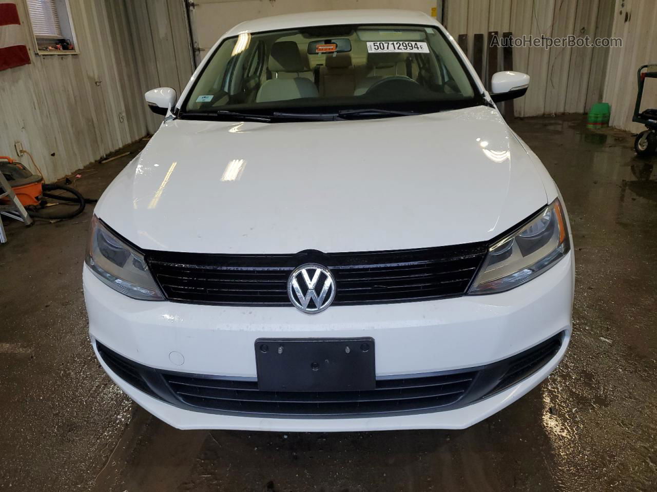 2012 Volkswagen Jetta Se Белый vin: 3VWDP7AJ1CM104850