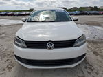 2012 Volkswagen Jetta Se White vin: 3VWDP7AJ1CM127920