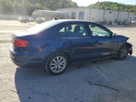 2012 Volkswagen Jetta Se Blue vin: 3VWDP7AJ1CM301033