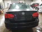 2012 Volkswagen Jetta Se Black vin: 3VWDP7AJ1CM338969