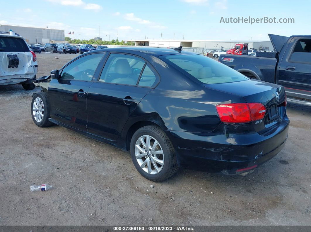 2012 Volkswagen Jetta Sedan Se W Black vin: 3VWDP7AJ1CM361166