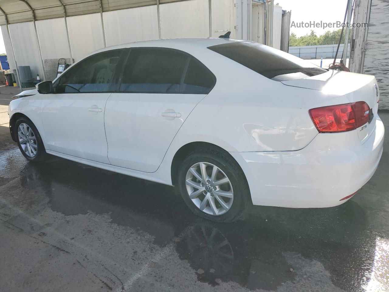 2012 Volkswagen Jetta Se Белый vin: 3VWDP7AJ1CM391753